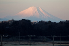 200Km離れた富士山