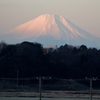 200Km離れた富士山