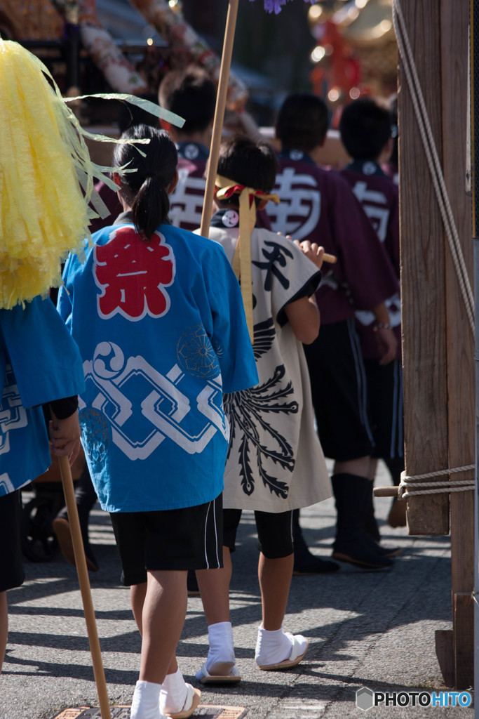我が町の小さな秋祭り
