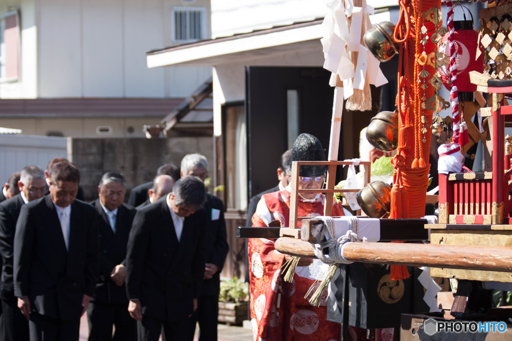 我が町の小さな秋祭り