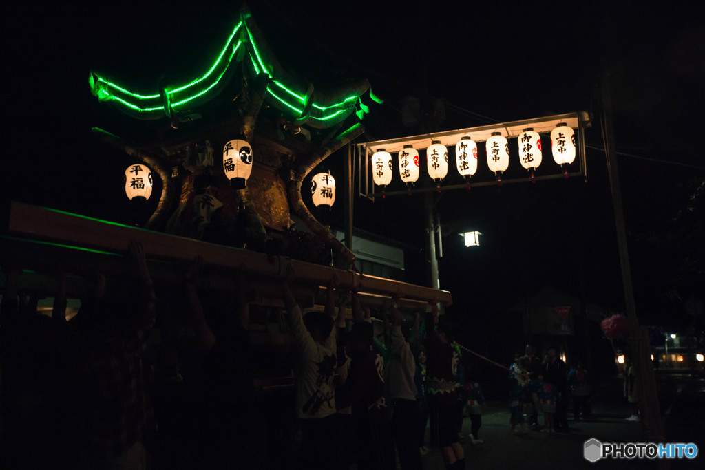 我が町の小さな祭り～宵宮～