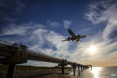 飛行機が撮ってみたくて