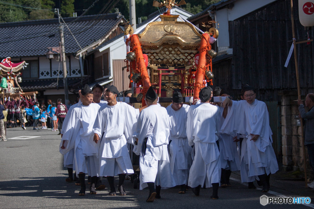 我が町の小さな秋祭り