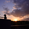 夕暮れ