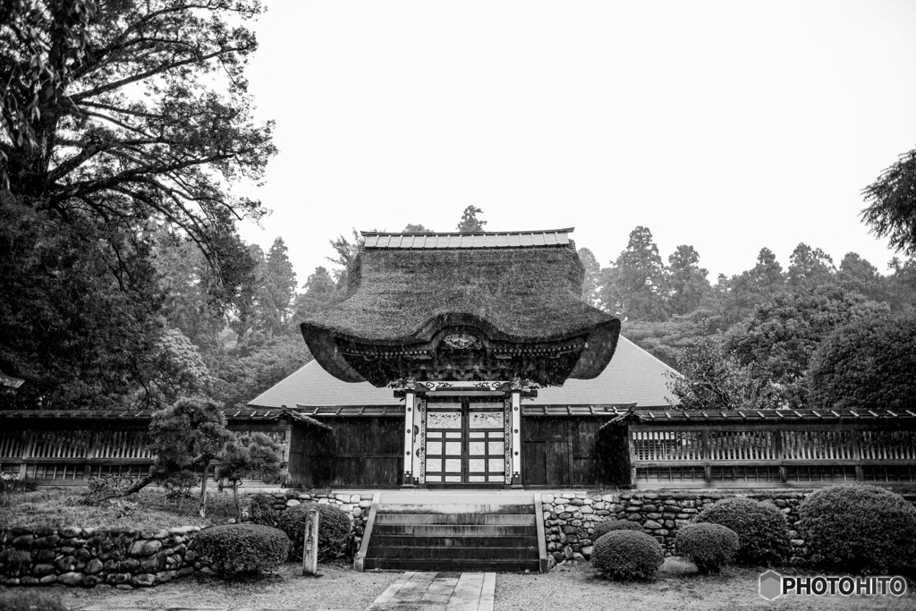 秋嵐（鹿沼医王寺）（唐門）