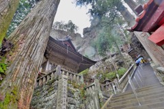 榛名山神社参拝（２）「石段」