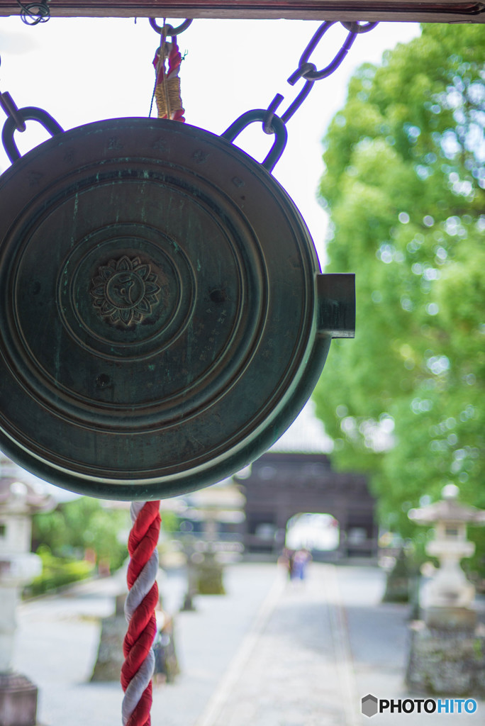 鑁阿寺（ばんなじ）盛夏（足利）「鰐口」