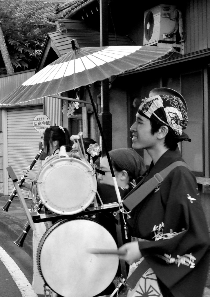 浅間横丁初山祭り、チンドンさん５－１「今年のチンドンさん」