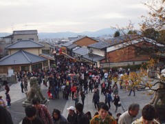 京都　清水寺５－１「門前」