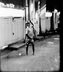 35年前、ミャンマー、その笑顔７－７「少年」