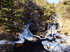 結氷竜頭の滝