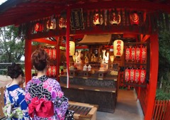 京都　地主神社４－３「良縁祈願」