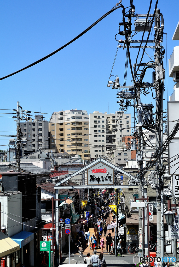 GW谷根千巡り（２）「谷中ぎんざ」」