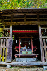 紅注す頃（蓬莱山神社）（３）