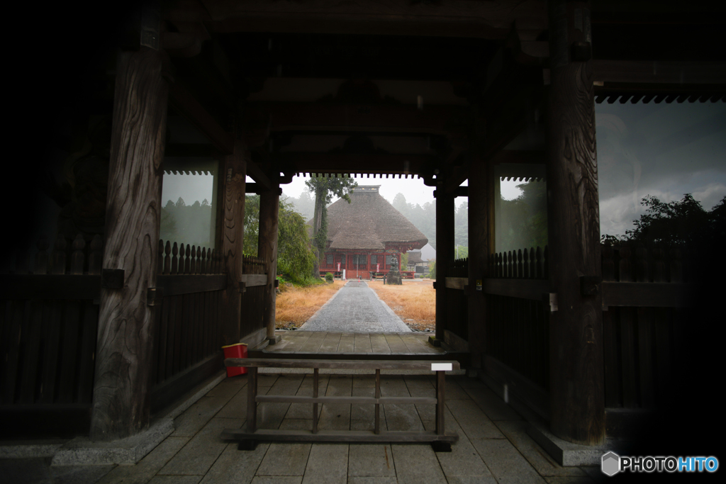 仁王門忘形（鹿沼医王寺）