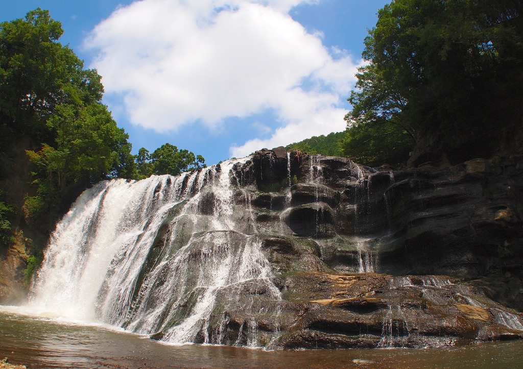烏山散策　６－３「竜門の滝」