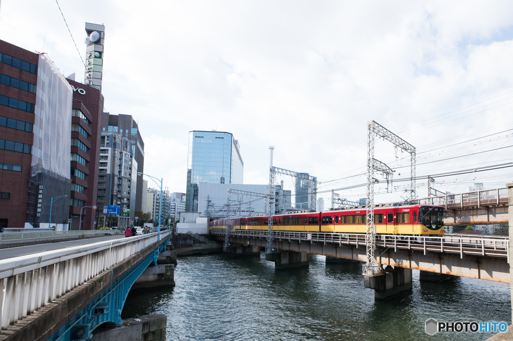 大阪大川「寝屋川橋」