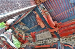 榛名山神社参拝（５）「双龍の社殿」