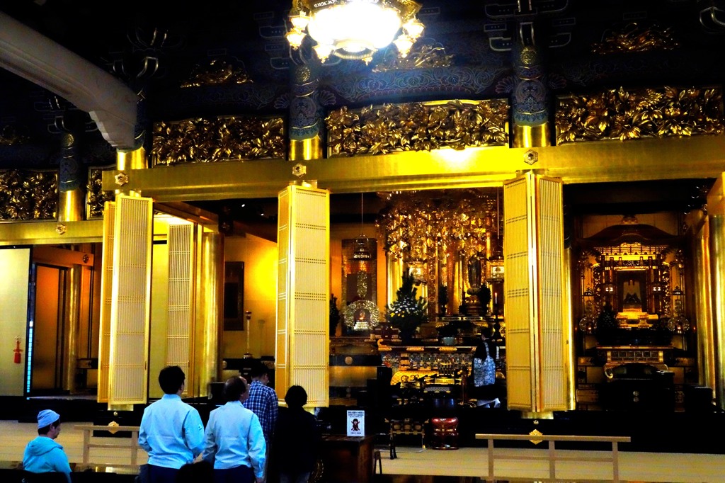 築地本願寺さん参拝