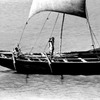 １９７９年インド　ガンジス河にて　１