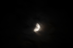 今日のお月さん－３（夜）