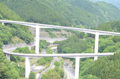 ２週間ぐらい前に行った滝沢ダム１