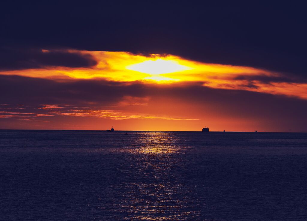 瀬戸の夕暮れ ２