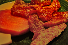 かぼちゃとニンジンと黒毛和牛