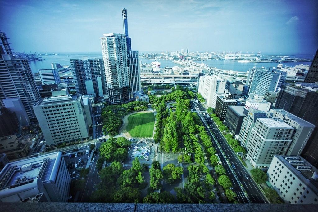 東遊園地俯瞰