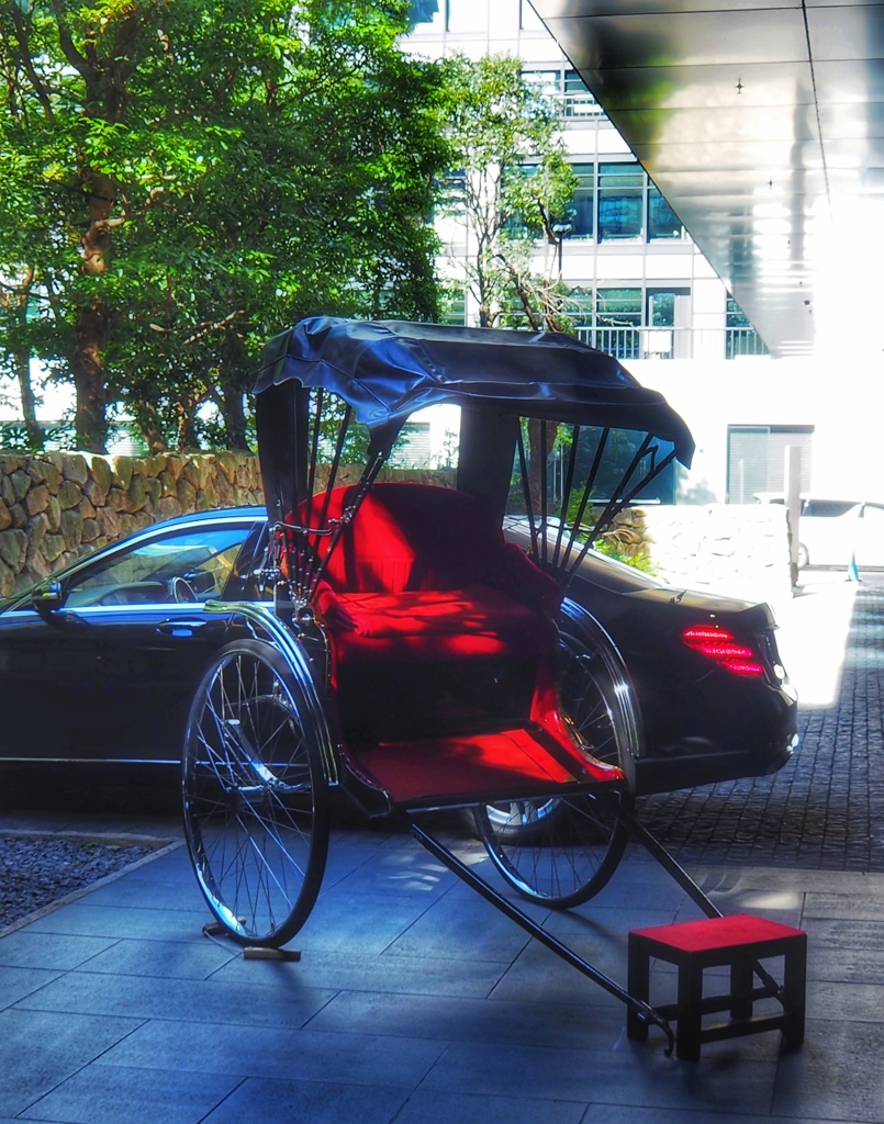 大手町の人力車