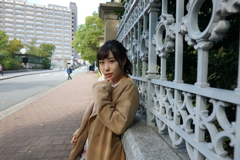 秋の神戸元町ポートレート