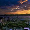 神戸港 夕景