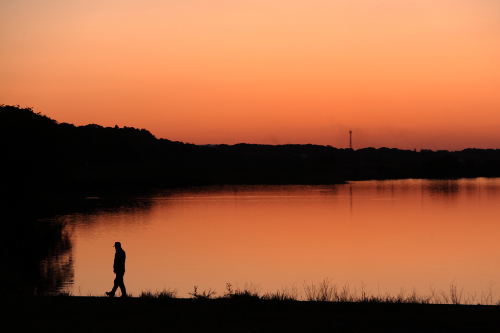 Walking alone
