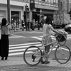 それぞれの信号待ち