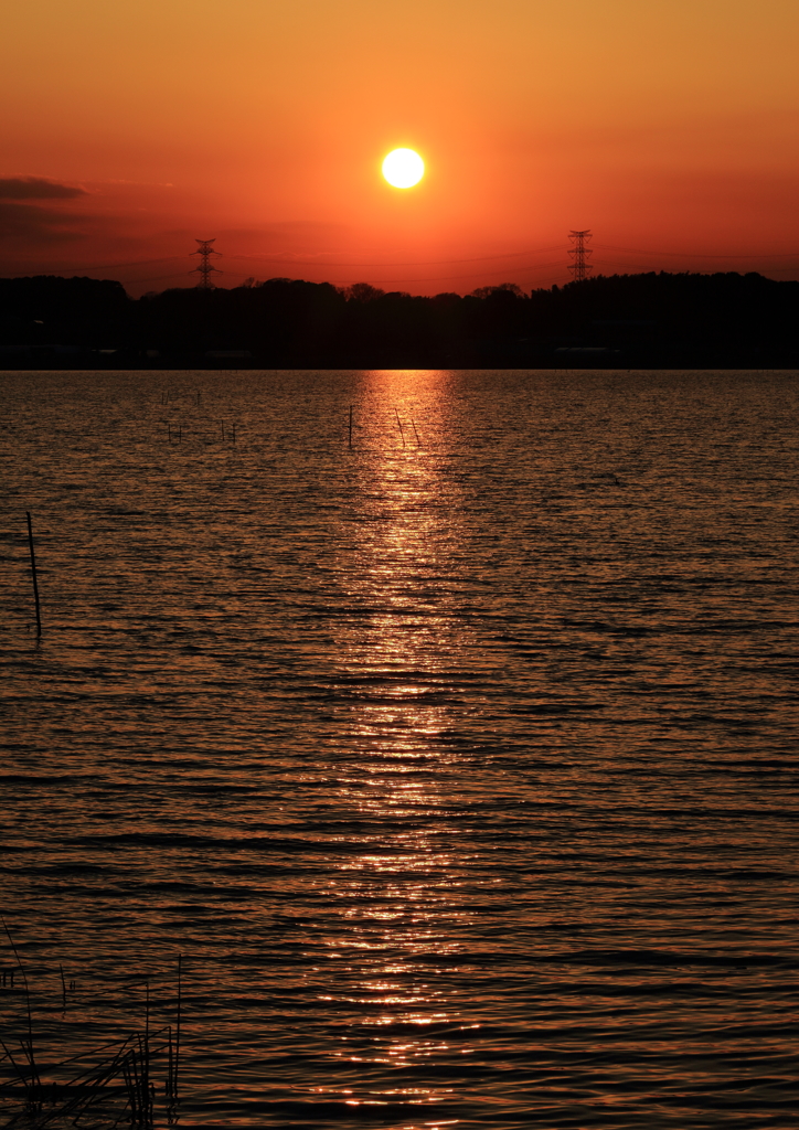 湖上の路