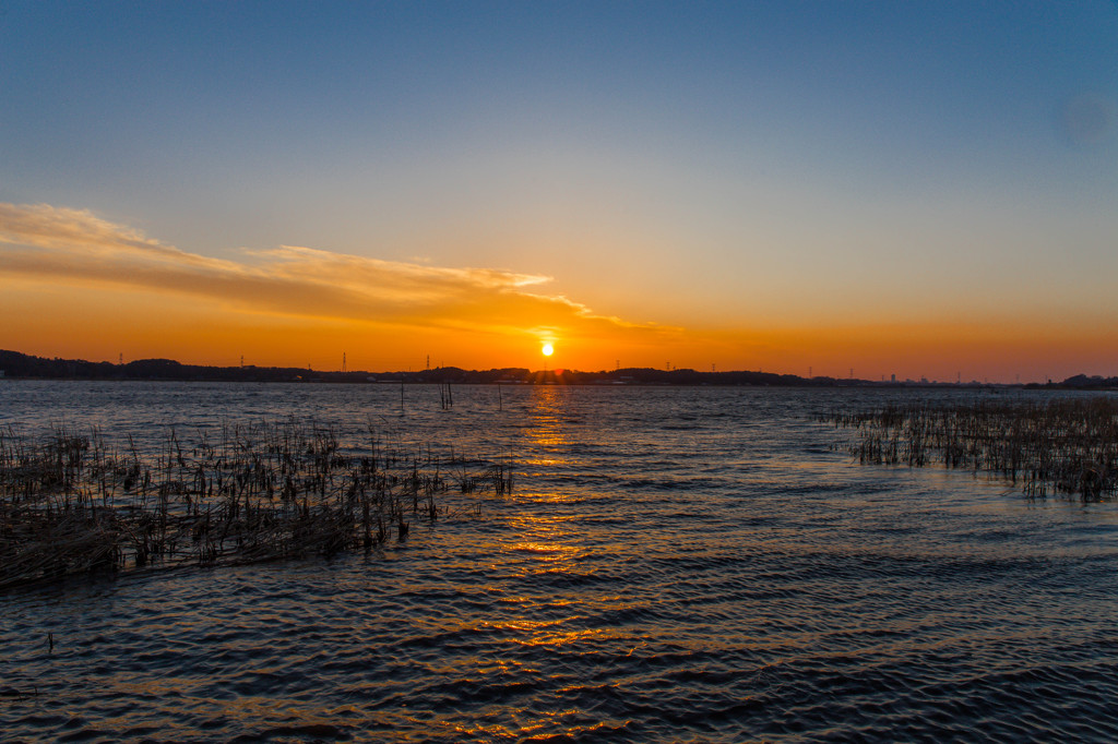 風波夕景