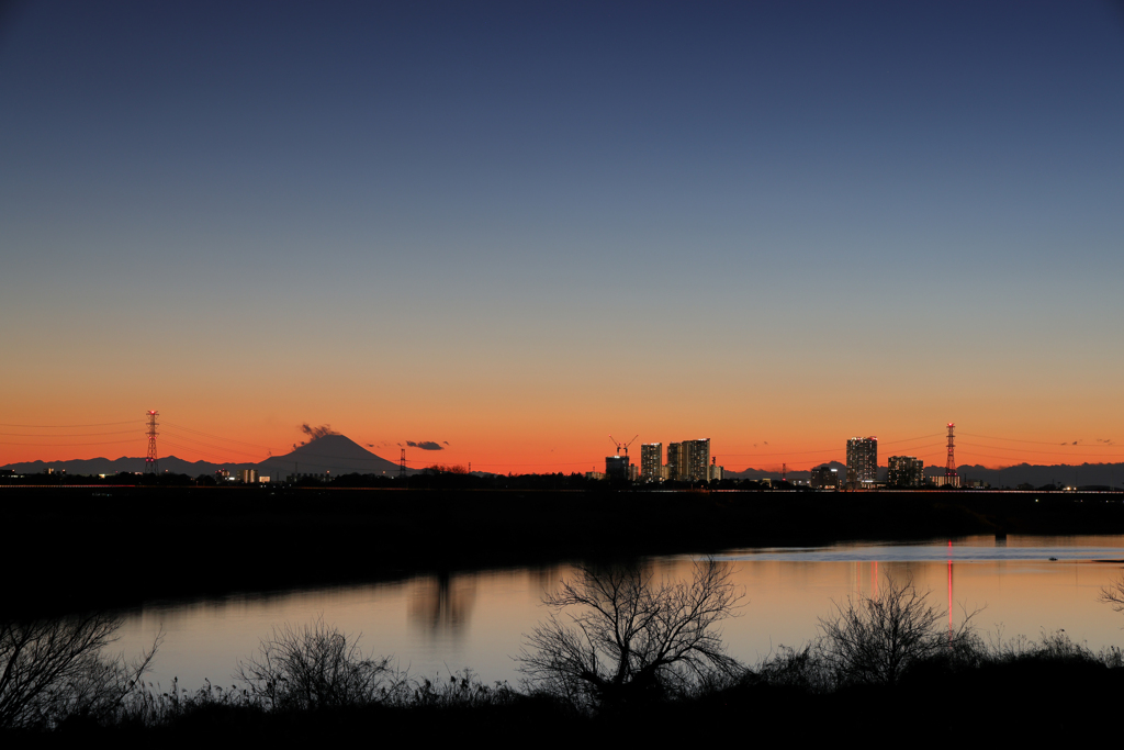 富士遠景