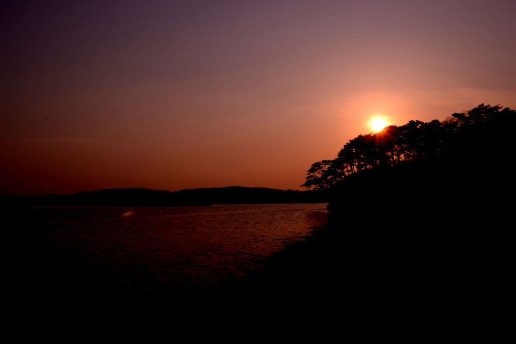 DSC_0280松島海岸夕日