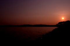 DSC_0293松島海岸夕日