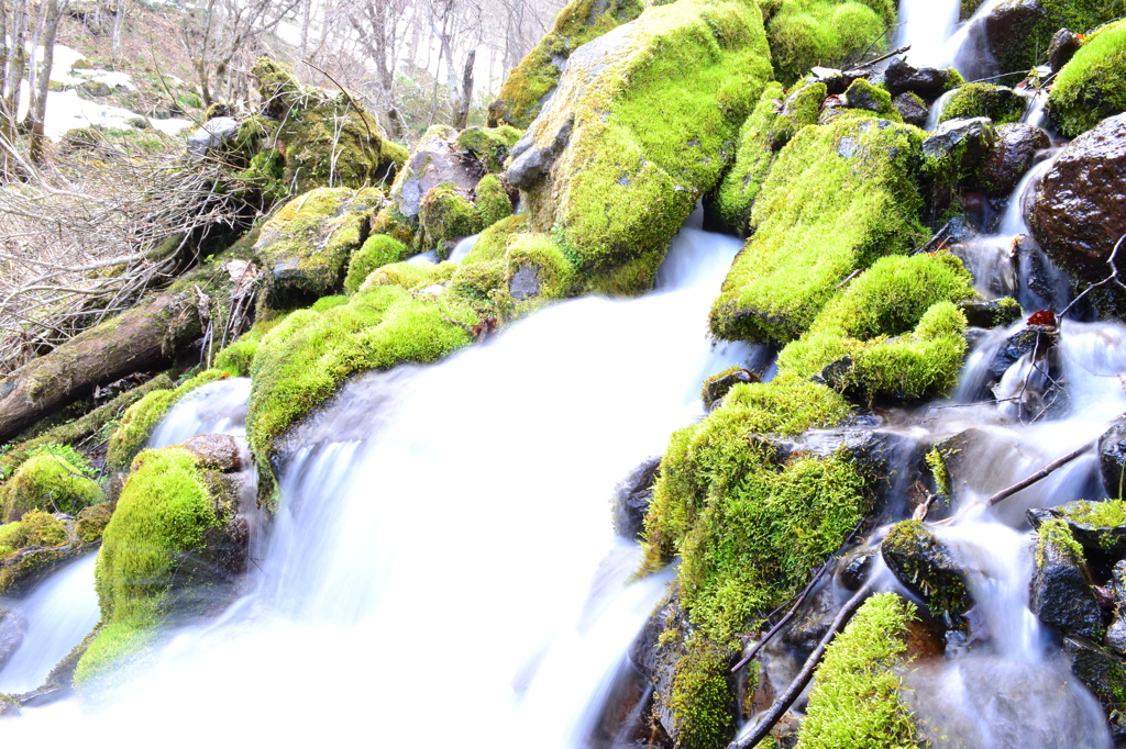 象ヶ沢湧水噴水