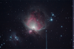 オリオン大星雲現像その2
