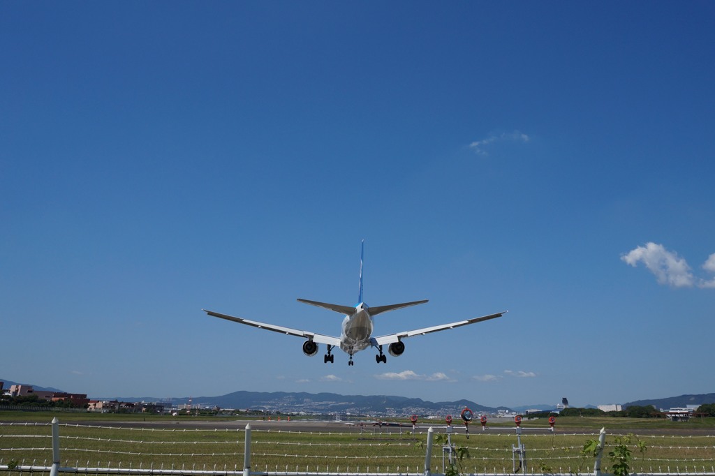 青空のアプローチ