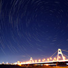 北の星空
