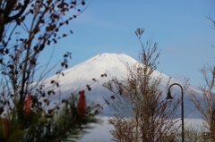 山中湖（平野湖岸）からの富士山(その2)