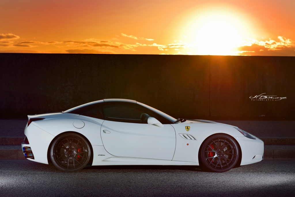 Ferrari California Sunset. #1