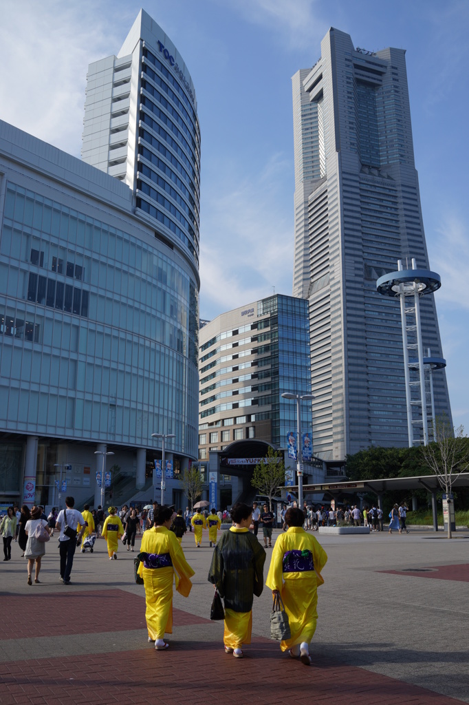 横浜の夏祭り