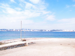 猿島から横須賀を・・・