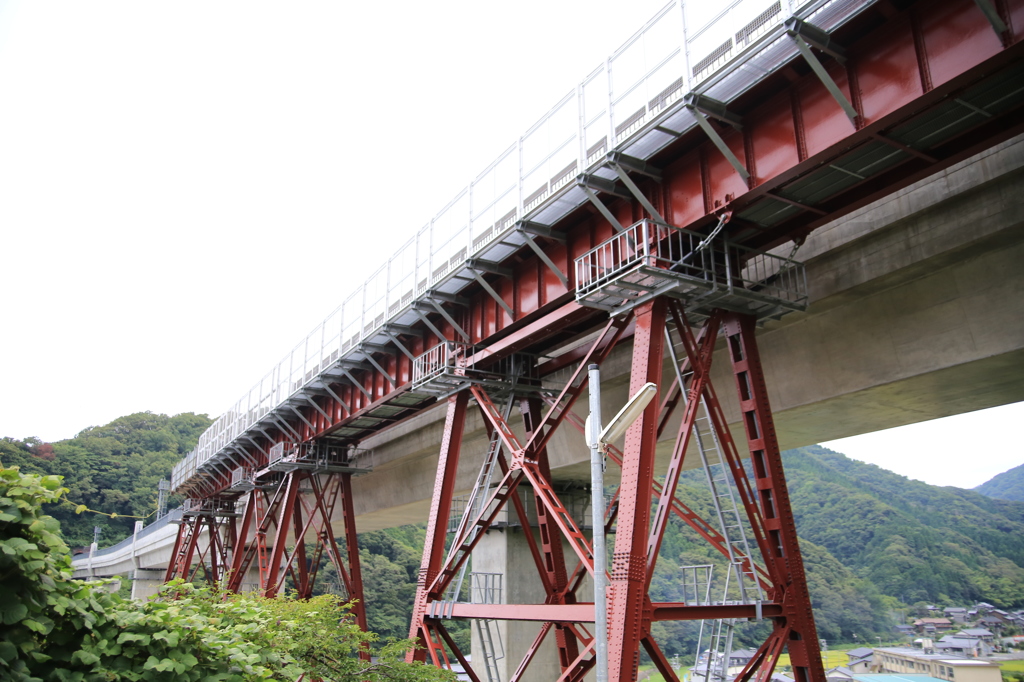 餘部鉄橋　旧橋脚