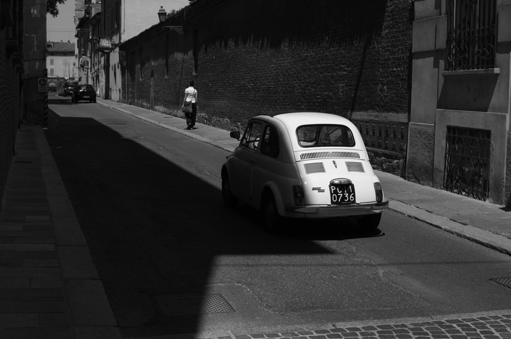 PIACENZAのFIAT500