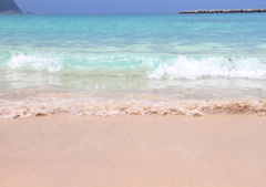 夏・海・波・砂浜・駆け出そう!!